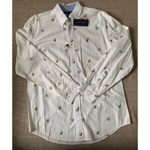 Tommy Hilfiger Button Up Men Small Classic Fit Shirt NWT